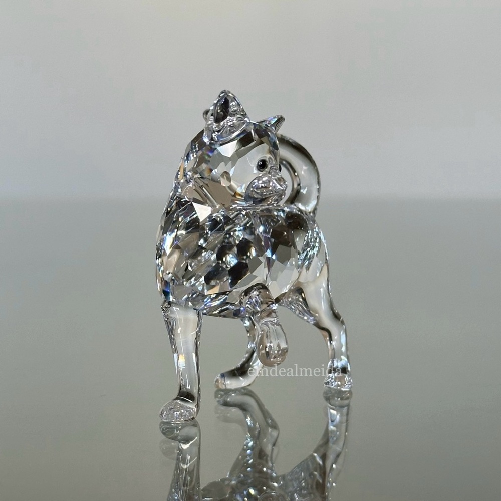 SOLD - Swarovski Crystal The Peaceful Countryside Mother Cat Standing 861914 - Picture 3 of 11